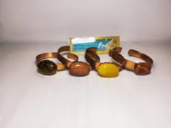 دستبند نگین سنگ - صنایع دستی هنرکادو