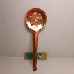 کفگیر مسی 19س - صنایع دستی هنرکادو