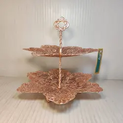 شیرینی خوری ملیله دوطبقه 25*29 - صنایع دستی هنرکادو