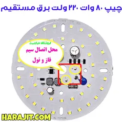 پکیج کامل ساخت لامپ 80 وات ال  ای دی