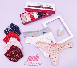 شورت زنانه لامبادا نخی EMA