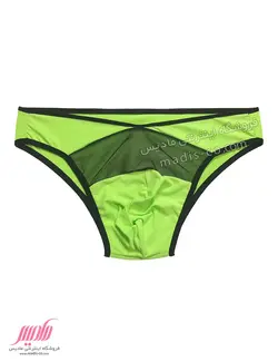 شورت مردانه فانتزی جلو تور سبز