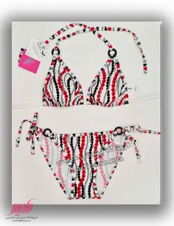 ست زنانه بی-کینی حلقه دار با پد متحرک