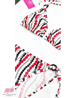 ست زنانه بی-کینی حلقه دار با پد متحرک