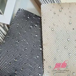 جوراب شلواری زنانه نگین دار فاق باز