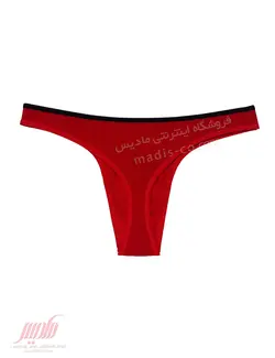 شورت مردانه استرینگ دایره ای قرمز