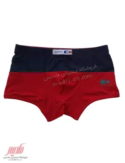 شورت مردانه نخی نیم پا دو رنگ L