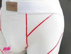 شورت مردانه نخی نیم پا طرحدار YASHEN
