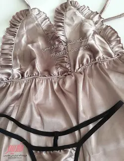 لباس خواب زنانه ساتنی سلنا