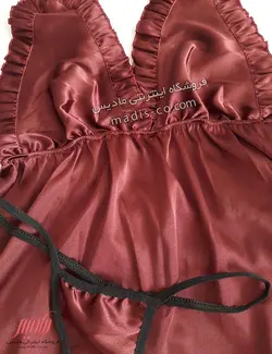 لباس خواب زنانه ساتنی سلنا