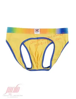 شورت مردانه اسلیپ پشت باز Xuba زرد