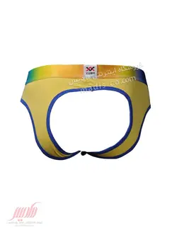 شورت مردانه اسلیپ پشت باز Xuba زرد