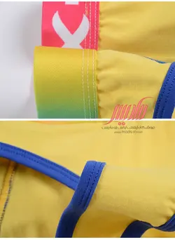 شورت مردانه اسلیپ پشت باز Xuba زرد