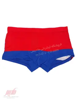 شورت مردانه نیم پا طرح اسپرت قرمز