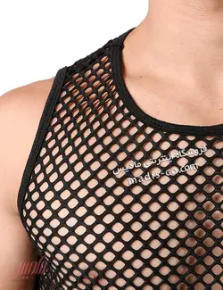 زیرپوش مردانه آستین حلقه توری زنبوری