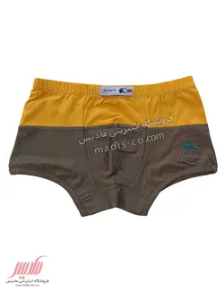 شورت مردانه نخی نیم پا دو رنگ 2XL