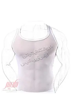 زیرپوش مردانه توری آستین حلقه