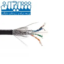 خرید و قیمت کابل شبکه پارسیان فیبر Cat6 SFTP HDPE - هنر توسعه و ارتباطات شایگان
