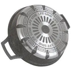 ماهیتابه گرانیتی سایز 32 لایف اسمایل مدل FLCMSHR32