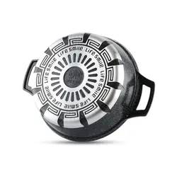 ماهیتابه گرانیتی سایز 28 دو قسمتی لایف اسمایل مدل FLCMHP-28