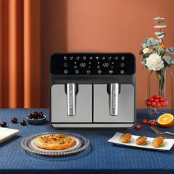 سرخ کن دوقلو رژیمی بومن 9 لیتری مدل Bomann fryer AF8809TW