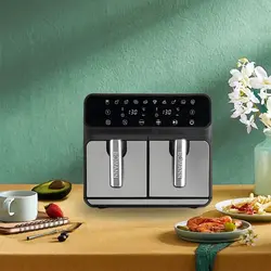 سرخ کن دوقلو رژیمی بومن 9 لیتری مدل Bomann fryer AF8809TW