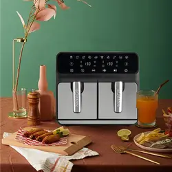 سرخ کن دوقلو رژیمی بومن 9 لیتری مدل Bomann fryer AF8809TW