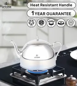 کتری قوری لایف اسمایل مدل TK1-10 - خانگی لند