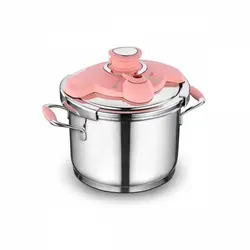 زودپز روگازی ٦ لیتری کرکماز فلورا مدل Korkmaz Pressure cooker Flora 159
