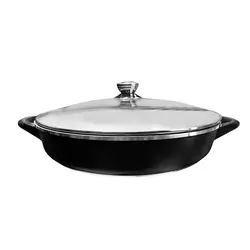 ماهیتابه دو دسته چدنی ام جی اس سایز ٤٠ مدل MGS - B40