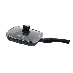 ماهیتابه گرانیتی سایز ٢٨ مربعی لایف اسمایل مدل FLCM GL-28