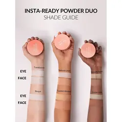 پنکیک تنظیم کننده آرایش شیگلم مدل Insta-Ready رنگ Natural Linen