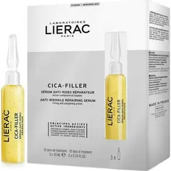 سرم فیلر پرکننده چروک لیراک مدل CICA-FILLER مناسب انواع پوست حجم 30 میل