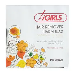 موم وکس سکه ای فور گرلز 4Girls مدل عسل بسته 20 عددی