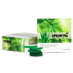 موم وکس سکه ای مارال مدل آلوورا بسته 20 عددی