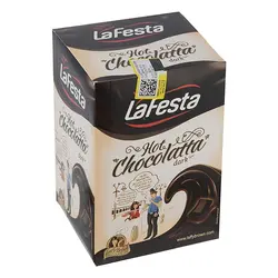 پودر هات چاکلت 10 عددی لافستا Lafesta مدل دارک