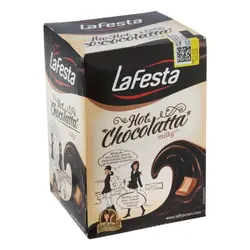 پودر هات چاکلت 10 عددی لافستا Lafesta با طعم شیری