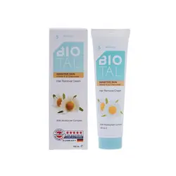 کرم موبر بدن بیوتال BIOTAL مخصوص پوست حساس