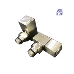 شیر رادیاتور NHA فلت کروم مات