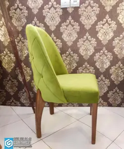 میز ناهارخوری 8 نفره چوبی بوگاتی چستری با میز ماهان
