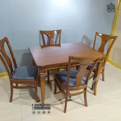 میز ناهارخوری 6 نفره چوبی کرواتی جدید