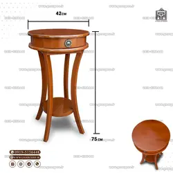 میز تلفن مدرن طرح ایفل گرد