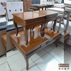 میز کنار مبلی و میز مبلی و عسلی مدل جدید مهتاب چوبی
