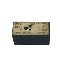 رله 12 ولت تک کنتاکت 16 آمپر 6 پین برند HONGFA مدل HF115FK/12-H3T - تینو الکترونیک