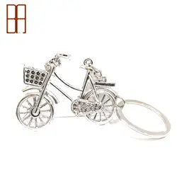 دسته کلید طرح دوچرخه فانتزی استیل