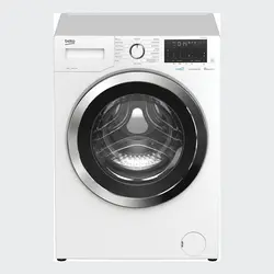 لباسشویی بکو 8کیلو 1600دور سفید درب استیل WER 860541 W