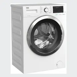 لباسشویی بکو 8کیلو 1600دور سفید درب استیل WER 860541 W