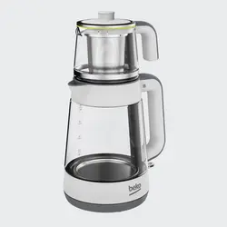 چای ساز شیشه ای بکو  روی هم CM5964