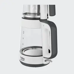 چای ساز شیشه ای بکو  روی هم CM5964