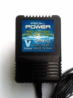 آداپتور پدال و افکت گیتار الکتریک 9 ولت 500 میلی آمپر